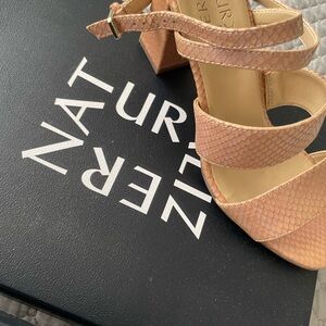 Trinity Women's Tan Strappy Heels